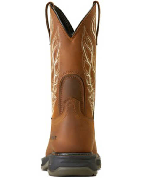 Ariat Men's Workhog XT Phoenix Distressed Work Boots - Composite Toe , Brown, hi-res