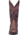 Image #5 - Dan Post Men's Manning Exotic Python Western Boots - Round Toe, Bay Apache, hi-res
