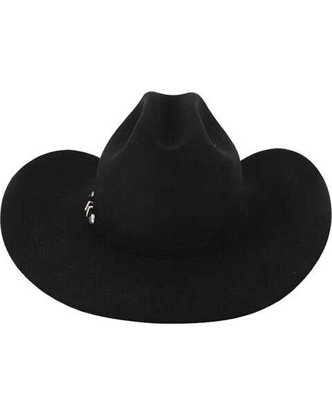Image #4 - Stetson Apache 4X Felt Cowboy Hat, Black, hi-res