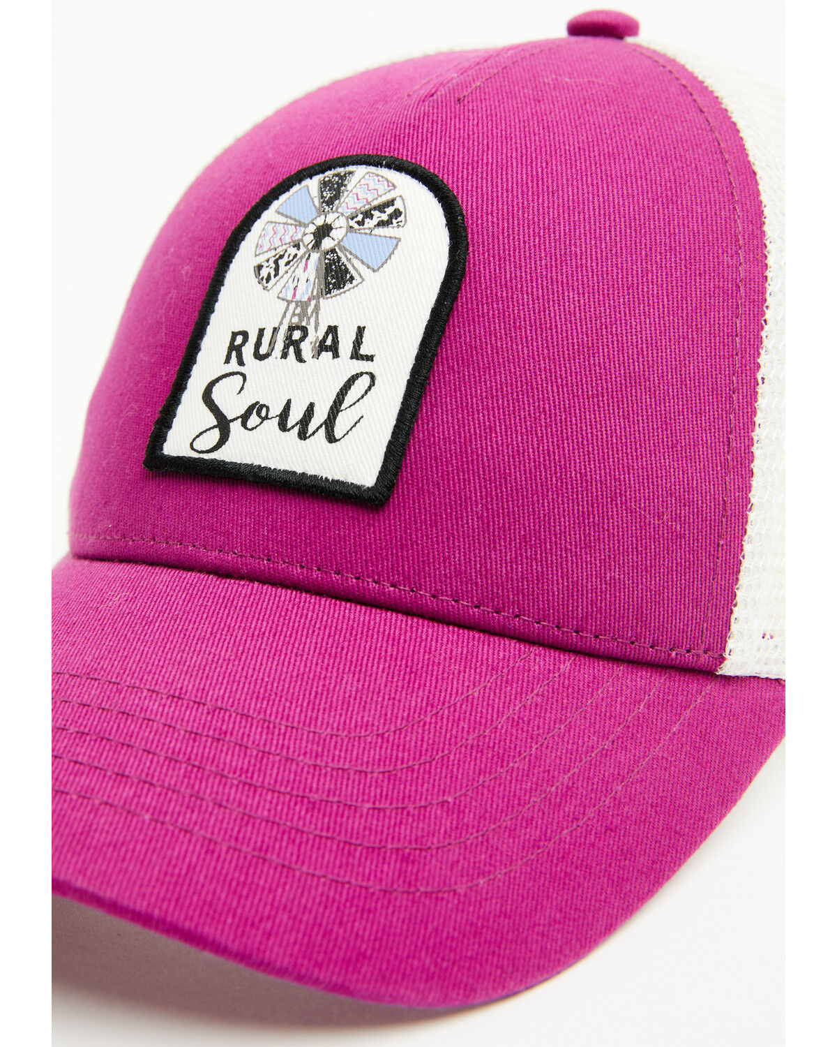 Image #2 - Cruel Girl Girls' Rural Soul Ball Cap, Pink, hi-res