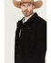 Image #2 - Wrangler Men's Cordury Sherpa Lined Trucker Jacket, Black, hi-res