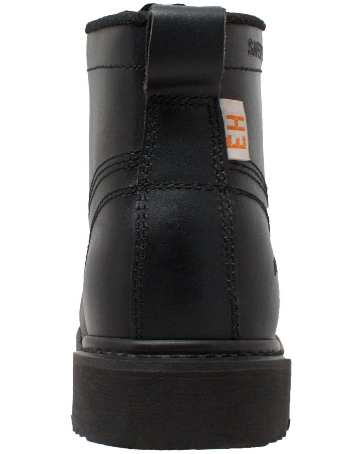 Image #2 - Ad Tec Men's 6" Lace-Up Work Boots - Composite Toe, Black, hi-res