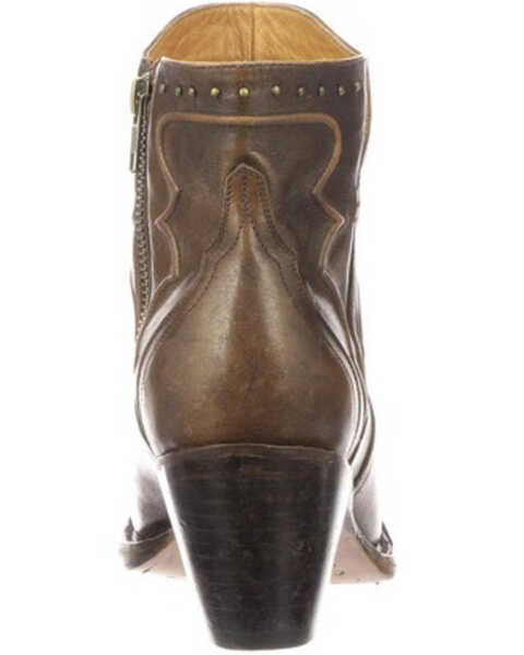 Image #4 - Lucchese Women's Karla Fashion Booties - Round Toe, , hi-res