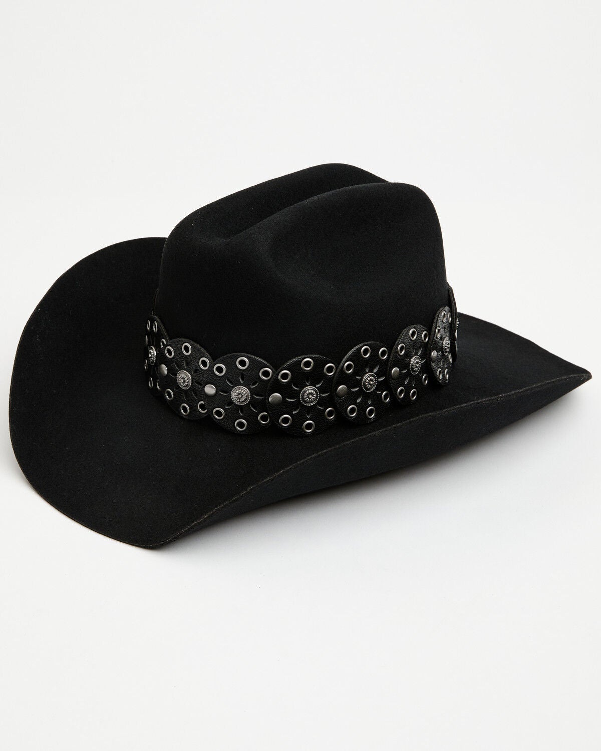 Image #1 - Shyanne Women's Juliet Wool Felt Cowboy Hat, Black, hi-res