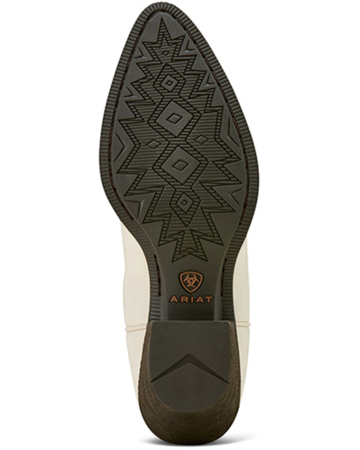 Image #5 - Ariat Women's Heritage Stretchfit Tall Western Boots - Round Toe, Cream, hi-res