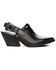 Image #2 - Golo Women's Billy Jean Buckle Western Mules - Pointed Toe, Black, hi-res