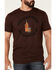 Image #3 - Moonshine Spirit Men's Whiskey No Answer Graphic Short Sleeve T-Shirt, Silver, hi-res