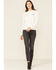 Wrangler Modern Women's Peace Wins Graphic Pullover Sweatshirt , White, hi-res