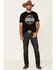 Image #2 - Brothers & Arms Men's Proud To Be American Graphic T-Shirt, Black, hi-res