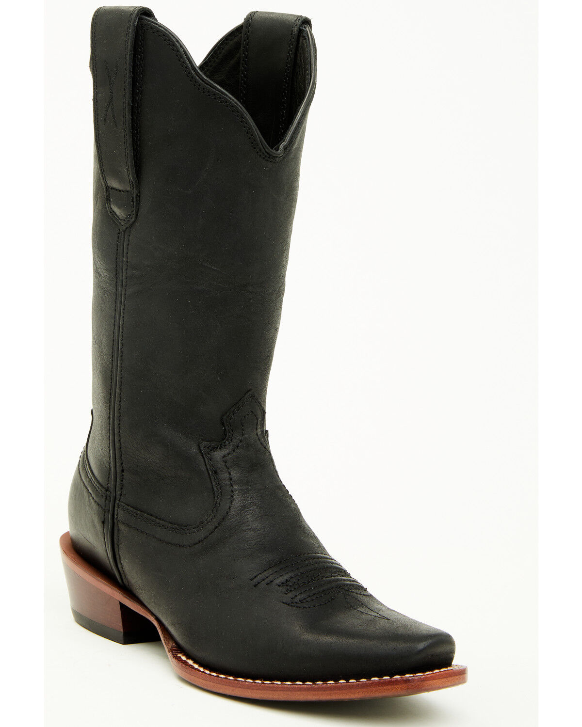 Image #1 - Twisted X Women's Tech X Western Boots - Square Toe, Black, hi-res