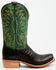 Image #2 - Hyer Men's Spearville Exotic Caiman Western Boots - Square Toe , Black, hi-res