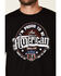 Image #3 - Brothers & Arms Men's Proud To Be American Graphic T-Shirt , Black, hi-res
