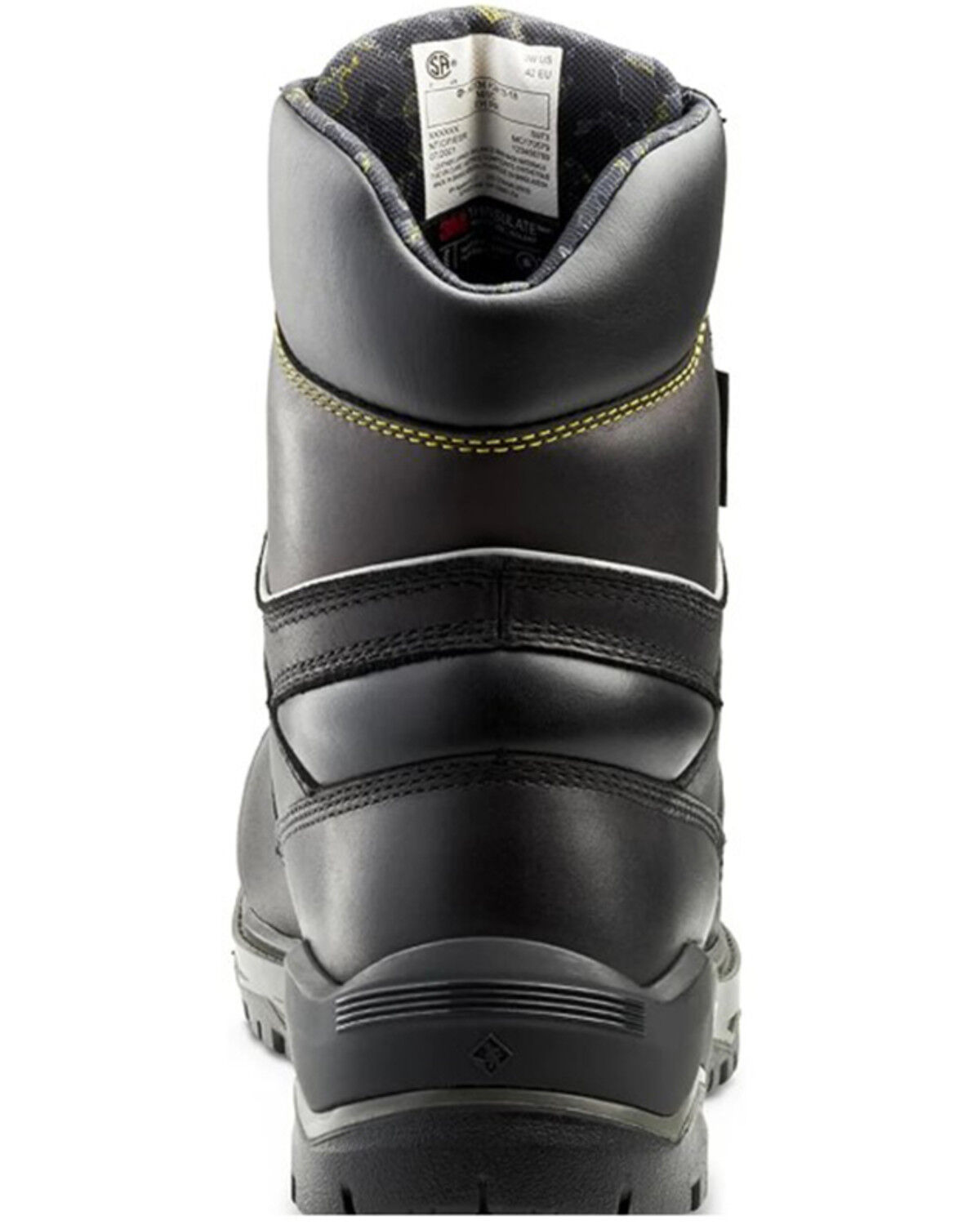 Image #5 - Kodiak Men's 8" Gantry Waterproof Insulated Work Boots - Composite Toe, Black, hi-res