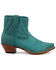 Image #2 - Twisted X Women's 6" Steppin' Out Booties - Snip Toe , Blue, hi-res