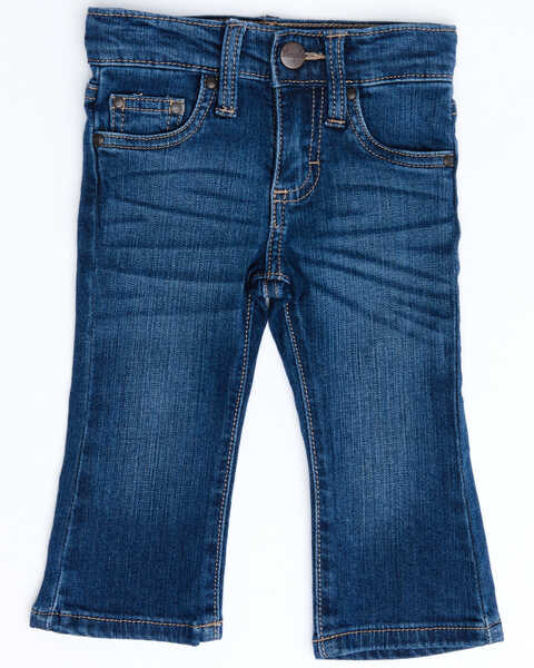 Wrangler Toddler Girls' Western 5 Pocket Skinny Jeans , Blue, hi-res