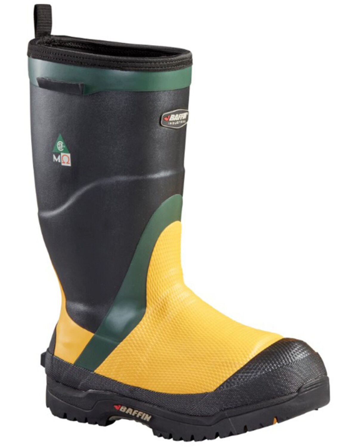 Image #1 - Baffin Men's Miner Metatarsal Work Boots, Black, hi-res