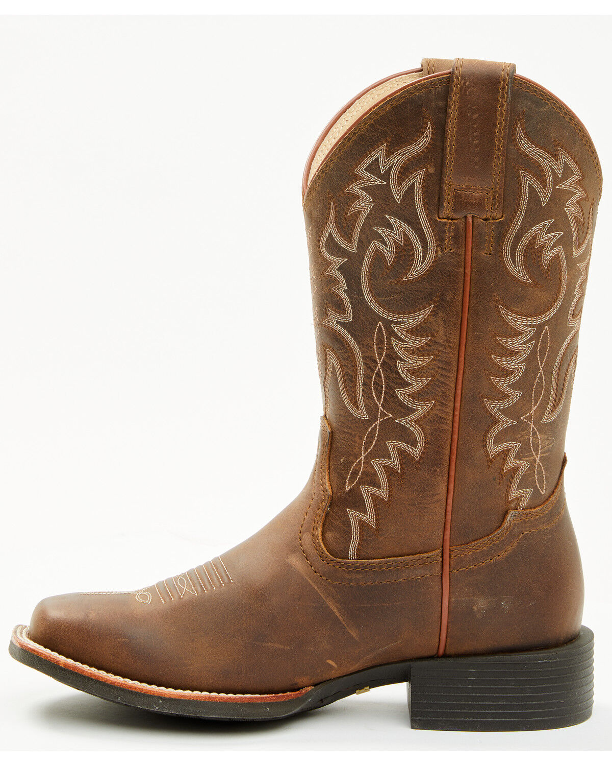 Image #3 - Shyanne Women's Shayla Performance Western Boots - Broad Square Toe, Brown, hi-res