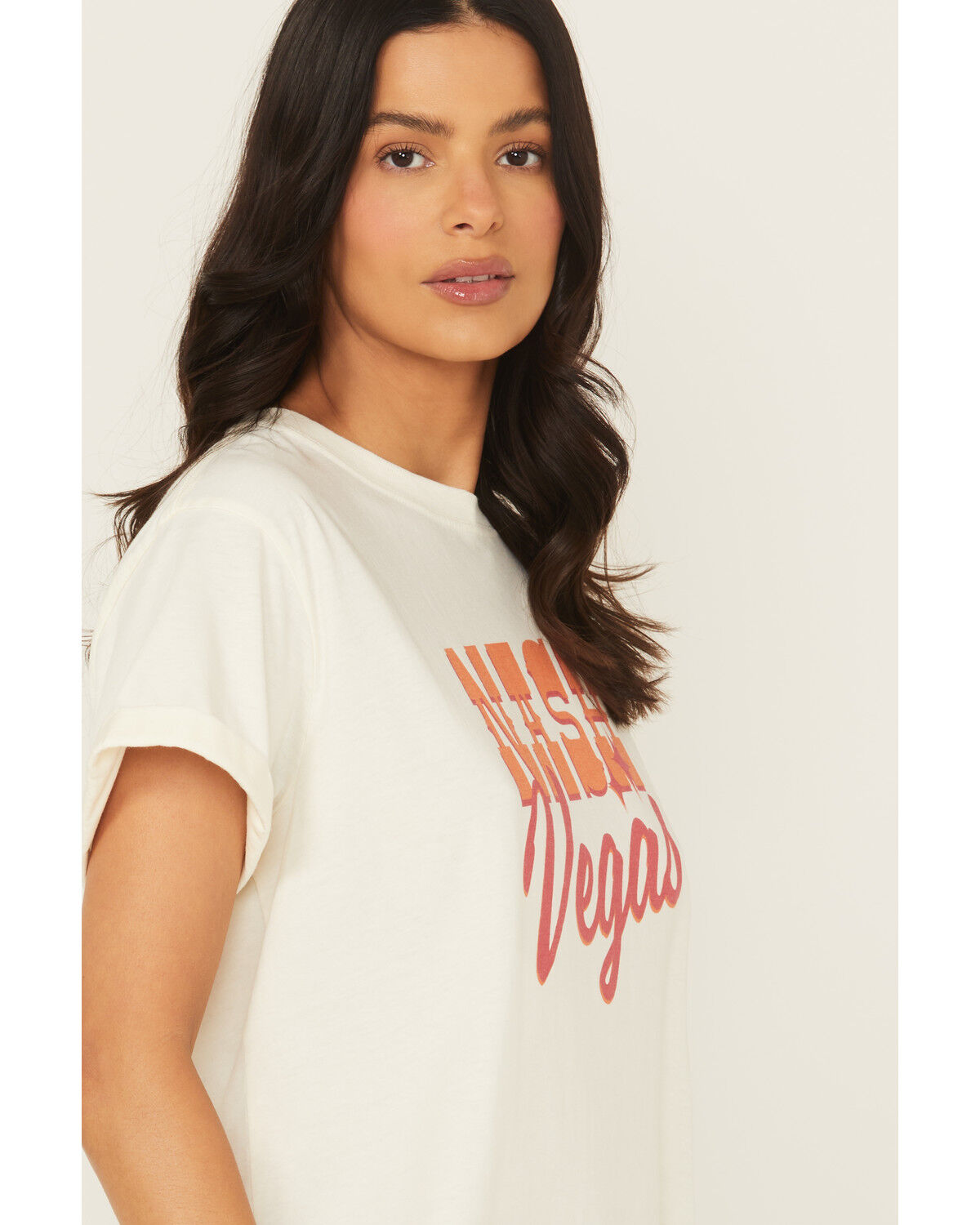 Image #3 - Idyllwind Women's Nashvegas Short Sleeve Relaxed Graphic Tee, Ivory, hi-res