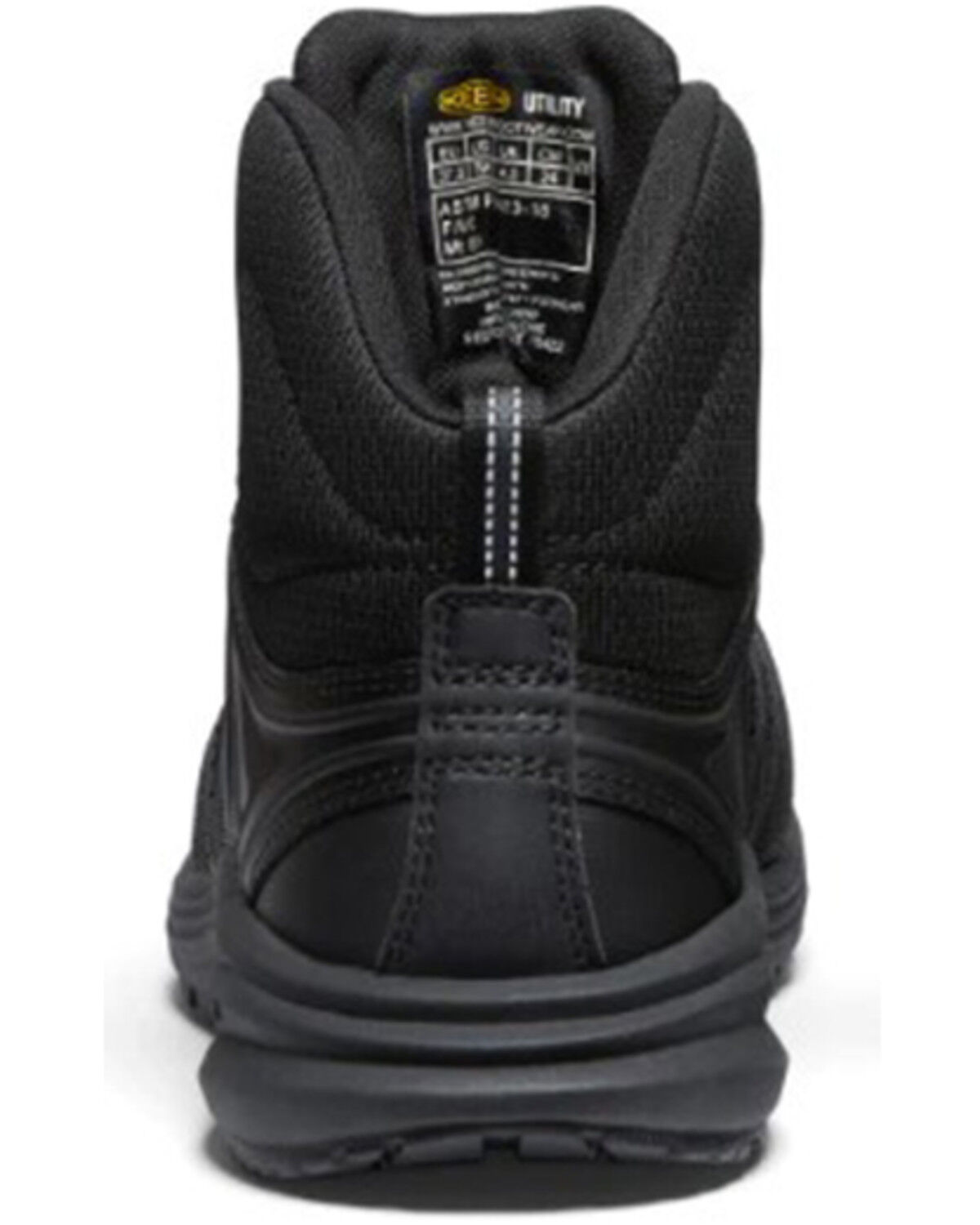 Image #3 - Keen Women's 6" Vista Energy Mid Internal Met Boots - Carbon Fiber Toe, Black, hi-res