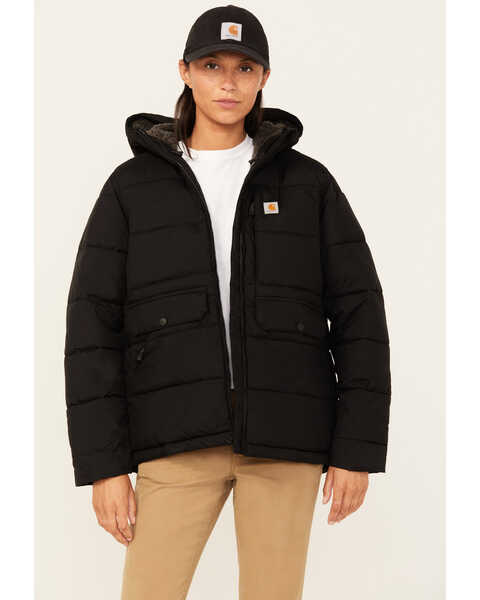 Carhartt Women's Montana Relaxed Fit Insulated Jacket , Black, hi-res