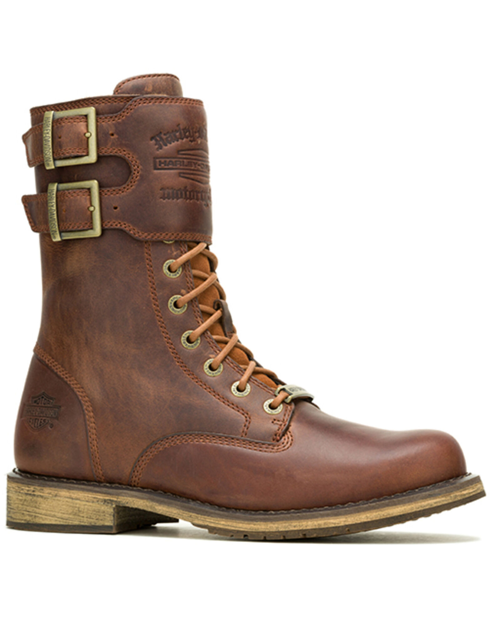Vintage harley davidson boots top