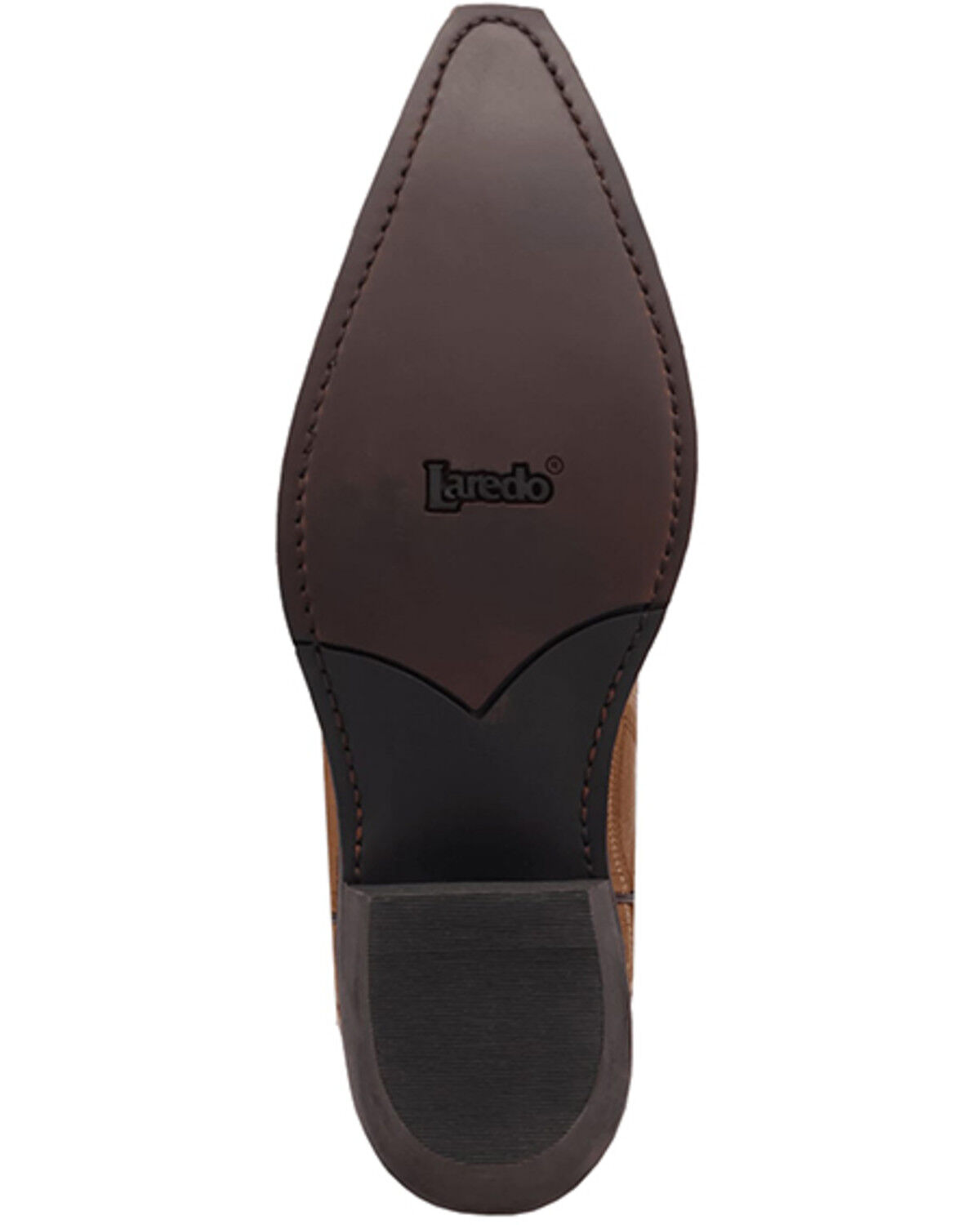 Image #7 - Laredo Men's Silverdale Western Boot - Snip Toe, Tan, hi-res