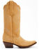 Image #2 - Planet Cowboy Women's Classic Sandy Western Boots - Snip Toe , Sand, hi-res