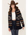 Image #1 - Pendleton Women's Westerley Mixed Print Long Cardigan Sweater, , hi-res