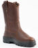 Image #1 - Steel Blue Men's Heeler Wellington Safety Work Boot - Steel Toe, Brown, hi-res