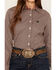 Image #3 - Cinch Women's Geo Print Long Sleeve Button-Down Western Shirt, Multi, hi-res