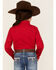 Image #4 - Shyanne Girls' Rhinestone Long Sleeve Western Button Down Shirt, , hi-res