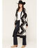 Image #1 - Idyllwind Women's Prairie Southwestern Print Cardigan, Black, hi-res