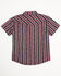 Image #3 - Cody James Toddler Boys' Steer Head Stars & Stripes Short Sleeve Snap Western Shirt, Navy, hi-res