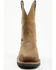 Image #4 - Cody James Men's Pull-On Waterproof Work Boots - Composite Toe, Brown, hi-res