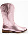 Image #2 - Shyanne Girls' Flashy Western Boots - Broad Square Toe, Pink, hi-res