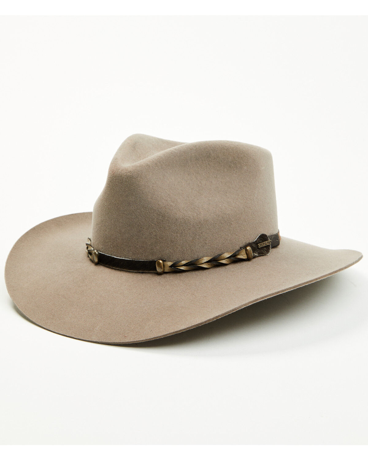 Image #1 - Stetson Drifter 4X Felt Cowboy Hat, Stone, hi-res