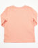 Image #3 - Wrangler Toddler Girls' Desert Logo Long Sleeve Graphic Shirt, Orange, hi-res