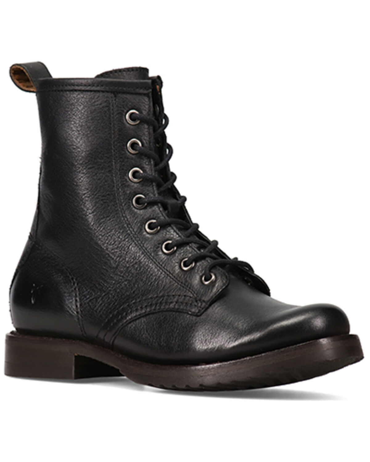 Image #1 - Frye Women's Veronica Flex Combat Boots - Round Toe, Black, hi-res