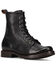 Image #1 - Frye Women's Veronica Flex Combat Boots - Round Toe, Black, hi-res