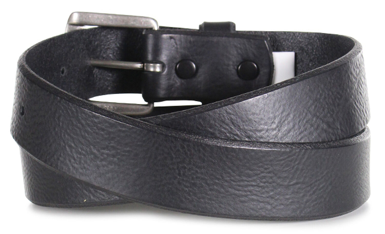 Image #4 - American Worker Men's Distressed Leather Belt, , hi-res
