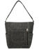 Montana West Women's Black Floral Embroidered Collection Concealed Carry Hobo Handbag, Black, hi-res