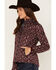 Image #2 - RANK 45® Women's Matagorda Softshell Jacket, Purple, hi-res