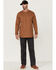 Image #1 - Hawx Men's FR Double Front Ripstop Work Pants , Brown, hi-res