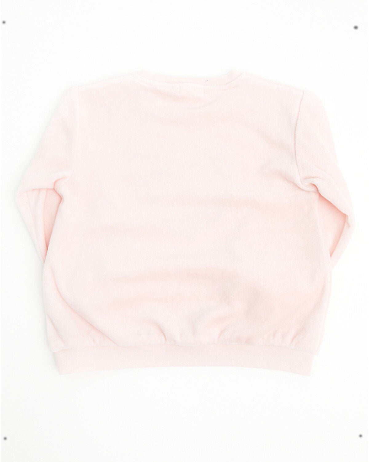 Image #3 - Angel Dear Infant Girls' Velour Horse Pullover, Pink, hi-res
