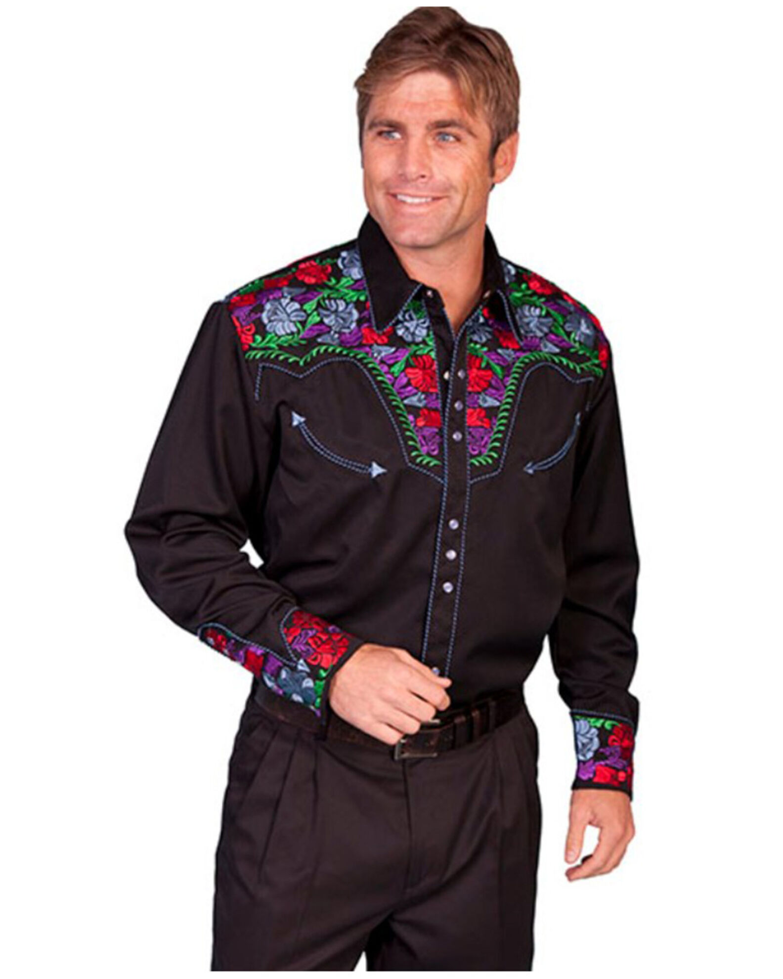 Scully western shirts mens hotsell