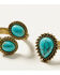 Image #2 - Shyanne Women's Free Form Ring Set - 3 Piece, Turquoise, hi-res