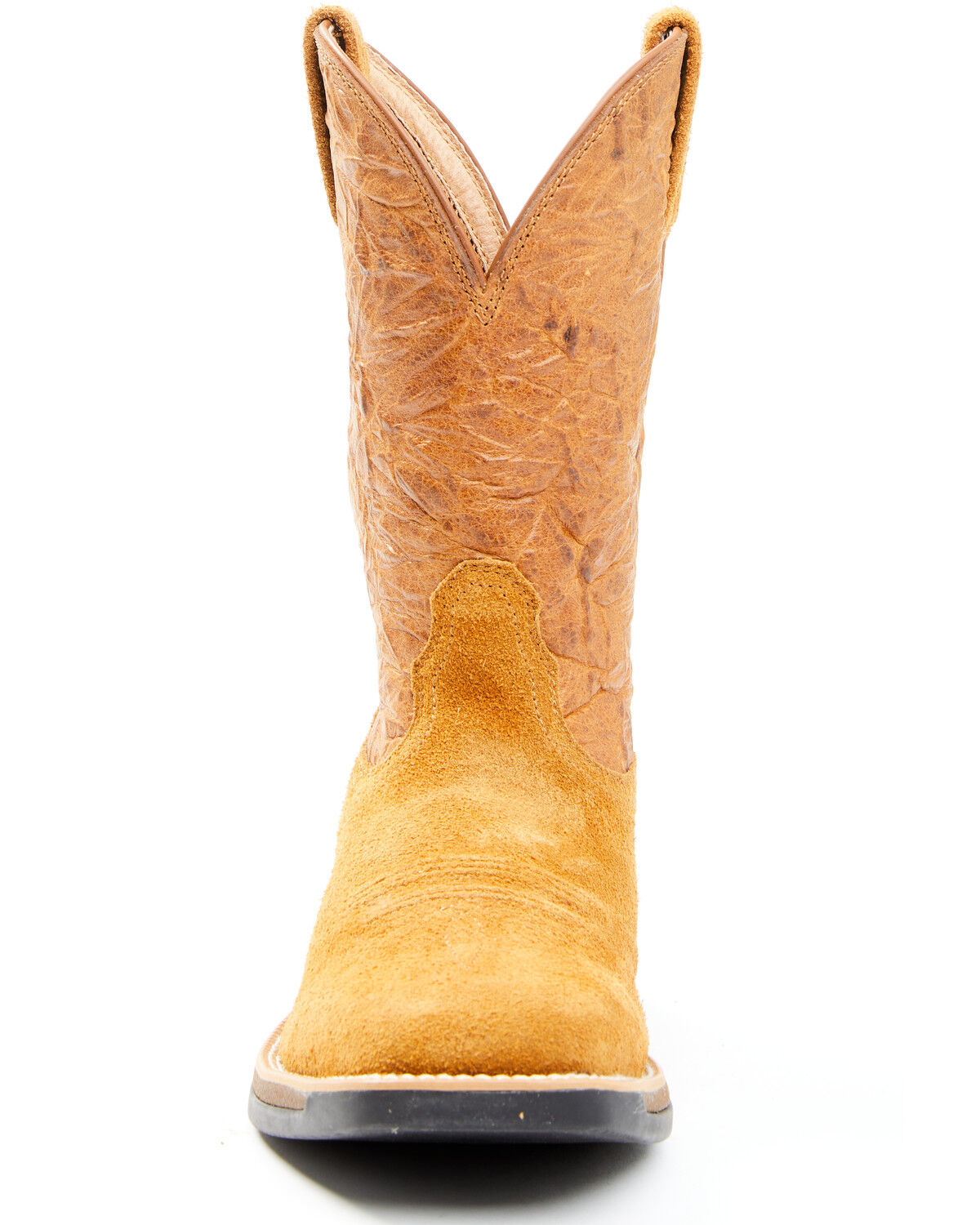 Image #4 - Twisted X Men's CellStretch Western Work Boots - Soft Toe, Brown, hi-res
