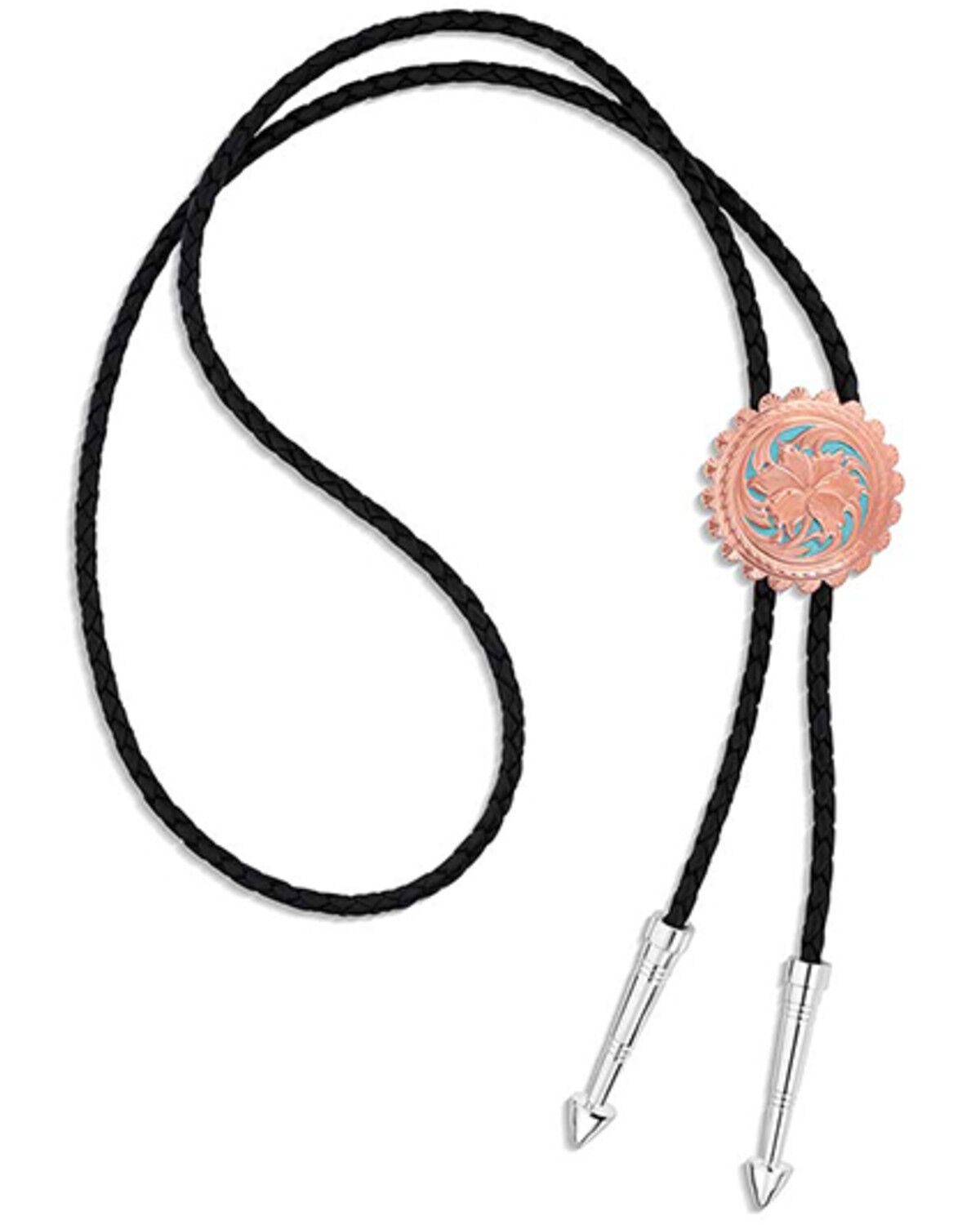 Image #1 - Montana Silversmiths Women's Emma's Sunlight Bolo Tie, Silver, hi-res
