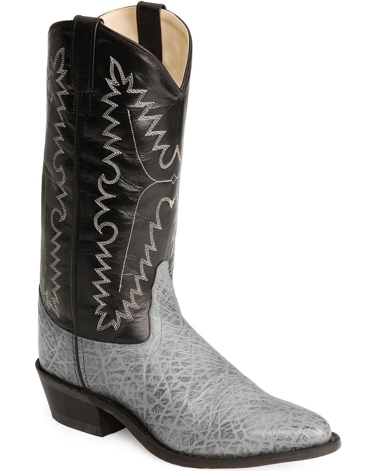 cowboy boots grey