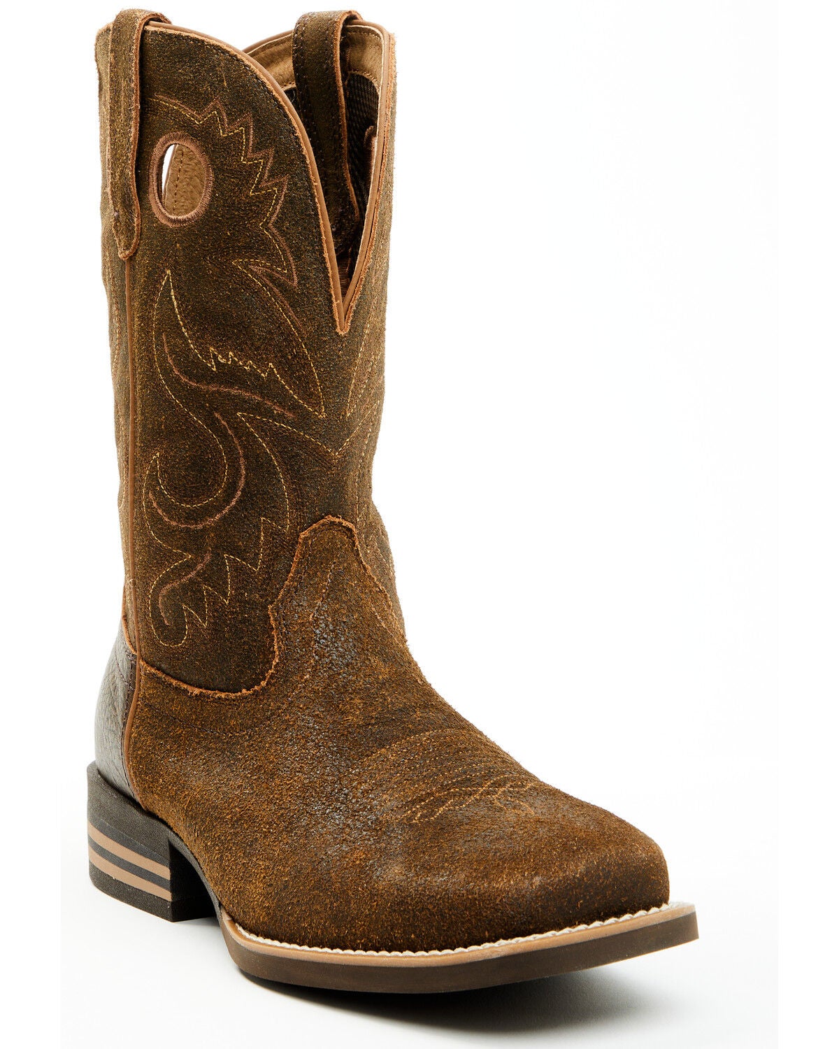 Cody James Cush Core&reg; Men's Honcho Performance Western Boots - Broad Square Toe, Brown, hi-res